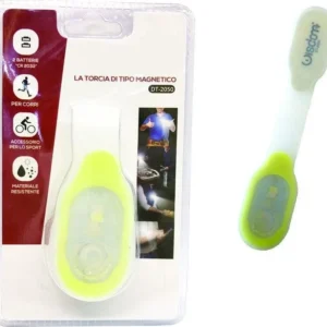 Luce Molletta Tascabile Sport Bici Torcia Tipo Magnetico Resistente Dt-2050