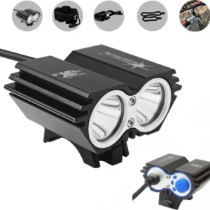 Luce Torcia Cree Led Xm-l2 Faro Fanale Bicicletta Mtb Bdc Bici Scuter Lampada