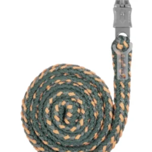 lunghina Plus con moschettone antipanico Pine Green / Peach / Chrome Grey Taglia unica