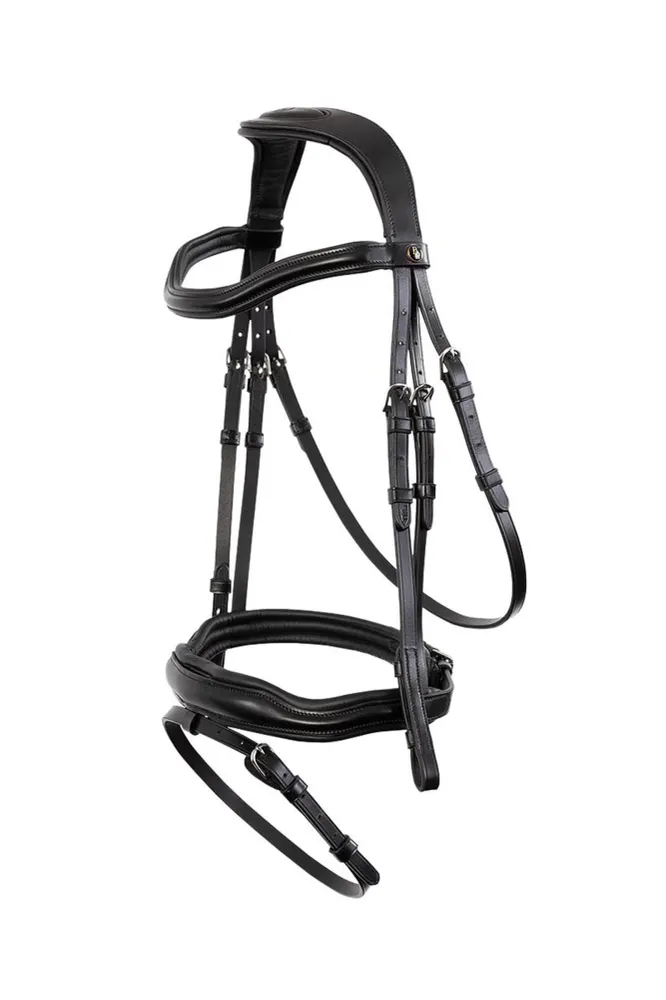 Luton testiera Black/Silver C