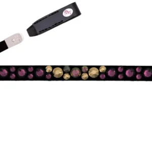 Magic Tack Frontalino classico Deep Berry Bling Dark Berry Red P