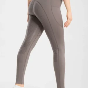 Maia leggins da equitazione con full seat da donna Driftwood 38
