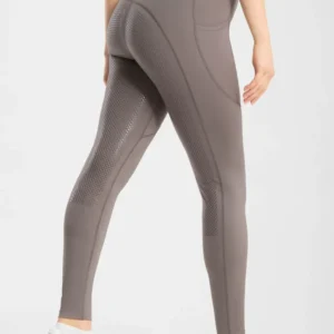 Maia leggins da equitazione con full seat da donna Driftwood 32