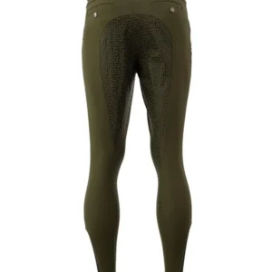 Maikel pantaloni da equitazione da uomo con full seat silicone Forest Green 44
