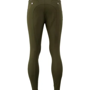 Maikel pantaloni da equitazione da uomo con knee grip silicone Forest Green 50