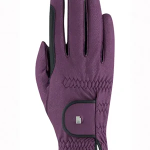 Malta Guanti da equitazione invernali Grapewine Purple 7