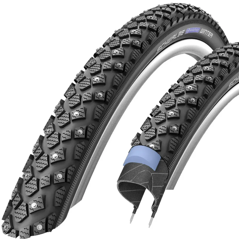 Marathon Winter Plus - SmartGuard - 26x1.75 pollici - Nero/Reflex