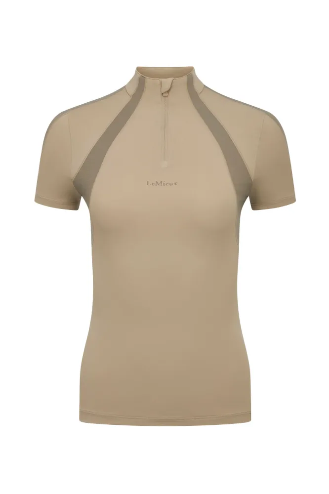 Maria Mesh strato base maniche corte Almond 48