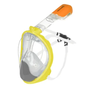 Maschera Galaxy full-face, taglia l/xl giallo