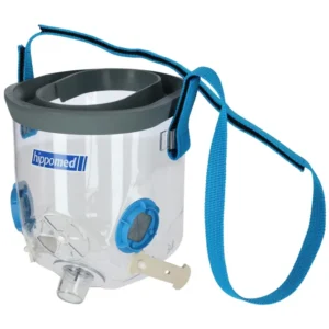Maschera per inalazione incl. Accessori per AirOne Flex, cavallo mezzosangue White Taglia unica