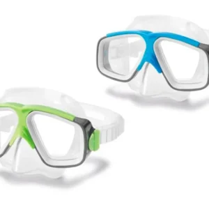 Maschera sub bioculare Surf rider Intex