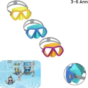 Maschera Subacquea Per Bambini Glider Con Protezione Uv Colori Assortiti 22048