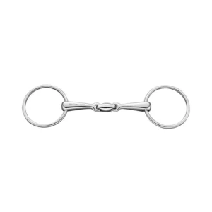 Max-Control filetto ad anelli liberi, acciaio inox, blocc., doppio snodo Metall 105 mm