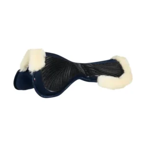 Mezzo sottosella Close Contact gel & memory foam con schaffell Blue/ Natural Taglia unica