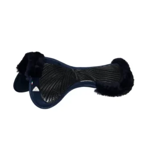 Mezzo sottosella Close Contact gel & memory foam con schaffell Blue/Blue Taglia unica