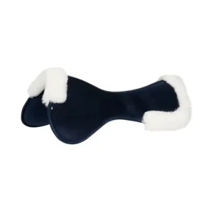 Mezzo sottosella Close Contact memory foam con schaffell Blue/White Taglia unica