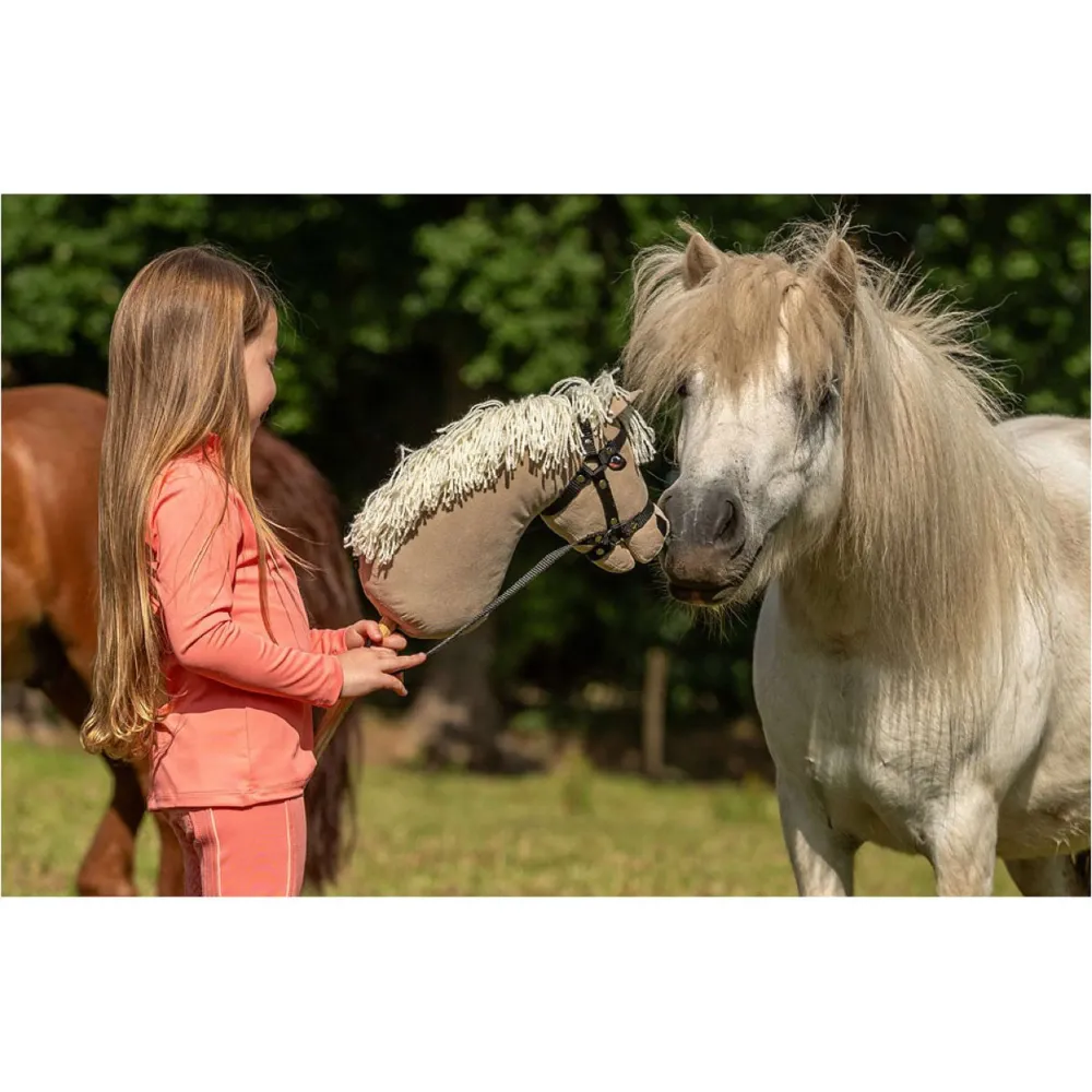 BR Mini Horse Cavallo dondolo Beige