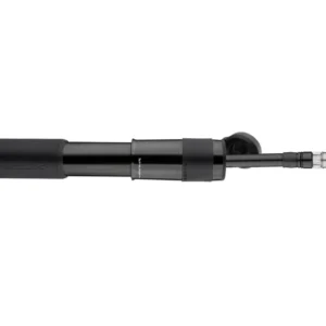Mini pompa Velocity - 90 PSI / 6,2 Bar - Testa della valvola filettata - Nera