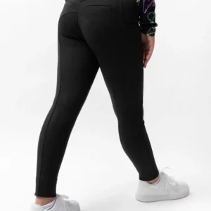 Mira Pantaloni da equitazione per bambini con full seat black 158-164