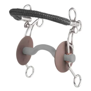 morso tandem con libertà per la lingua, morbido 140 mm