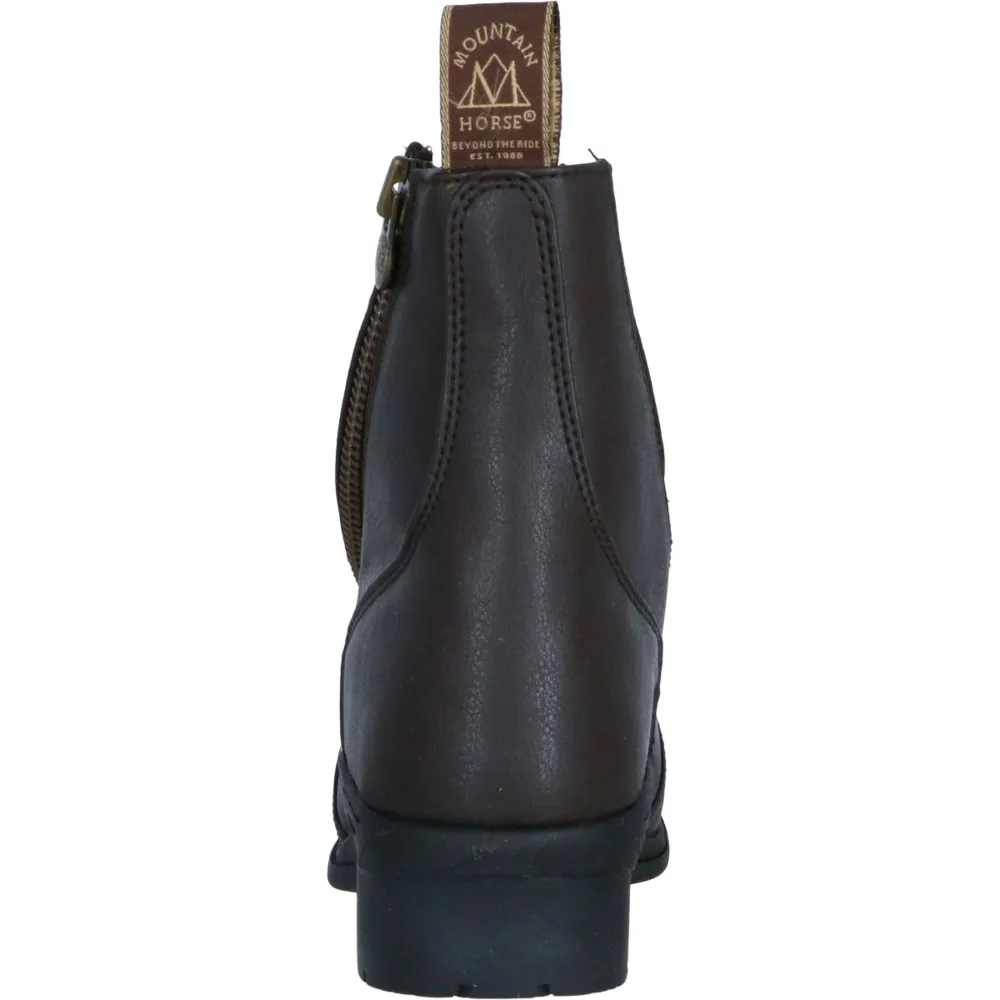 Mountain Horse Stivaletti Veganza Side Zip Paddock Marrone