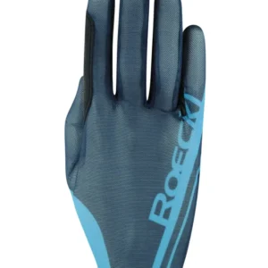 Moyo guanti da equitazione estivi Blue Print Dark Blue 8,5