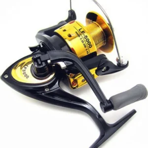 Mulinello Per Canna Da Pesca Lf-5000 Recupero 4.7:1 Con Frizione 3 Cuscinetti