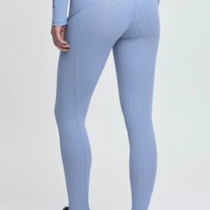 Naomi pantaloni da equitazione donna pull on Powder Blue 38
