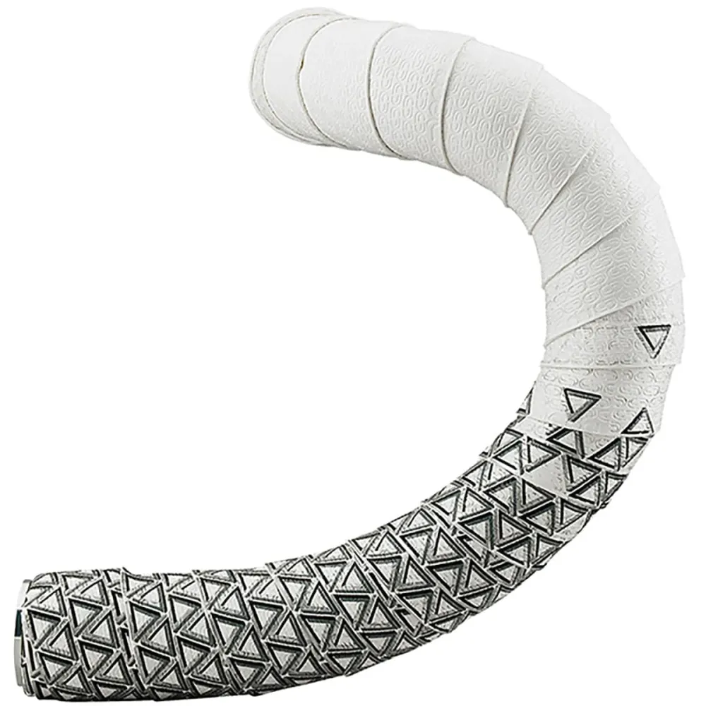 Nastro appendiabiti DEDA LOOP + END-PLUG Bianco/Nero