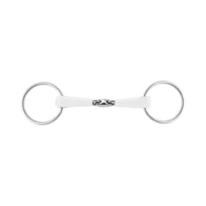Nathe filetto ad anelli liberi, doppio snodo, 20 mm, anelli 70 mm, termoplast 135 mm