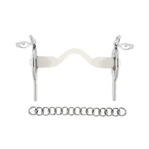Nathe morso Liverpool da attacco, con passaggio lingua, 20 mm, aste corte, termoplast 125