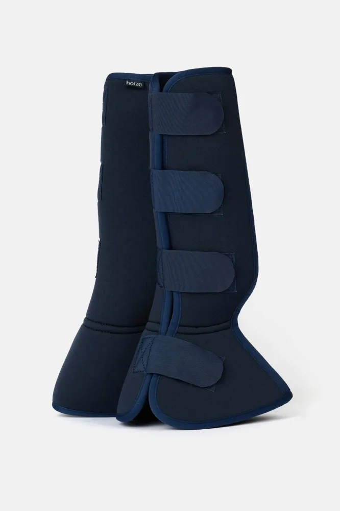 Neoprene stinchiere da paddock per esterno (coppia) Odyssey Navy M