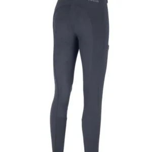 New Lugana FFL Pantaloni da equitazione donna vita media con grip integrale Dark Shadow 80