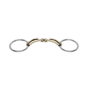 Novocontact filetto ad anelli liberi, doppio snodo, 14 mm, Sensogan Metall 145 mm