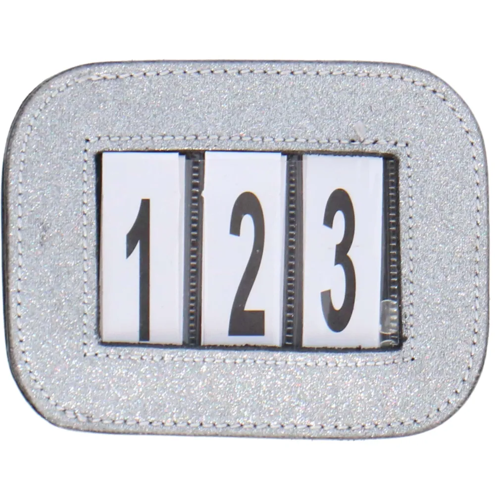 HB Numeri per testiera Glitter Nero/Grigio