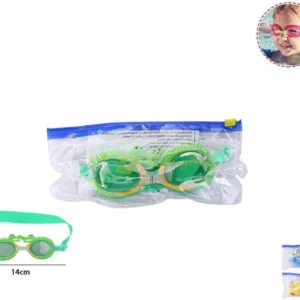 Occhialini Nuoto Piscina Mare Colorati Con Animali Bambini Regolabili 14cm 71556