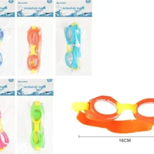Occhialini Da Nuoto Piscina Mare Estate Per Bambini 16cm Varie Colorazioni 605428