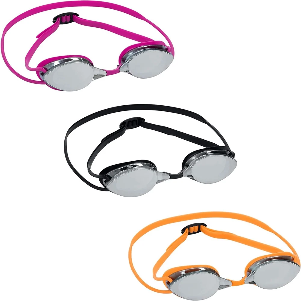 Occhialini Da Nuoto Piscina Specchio Protezione Uv Ocean Swell 14+ Anni 3 Colori 21066