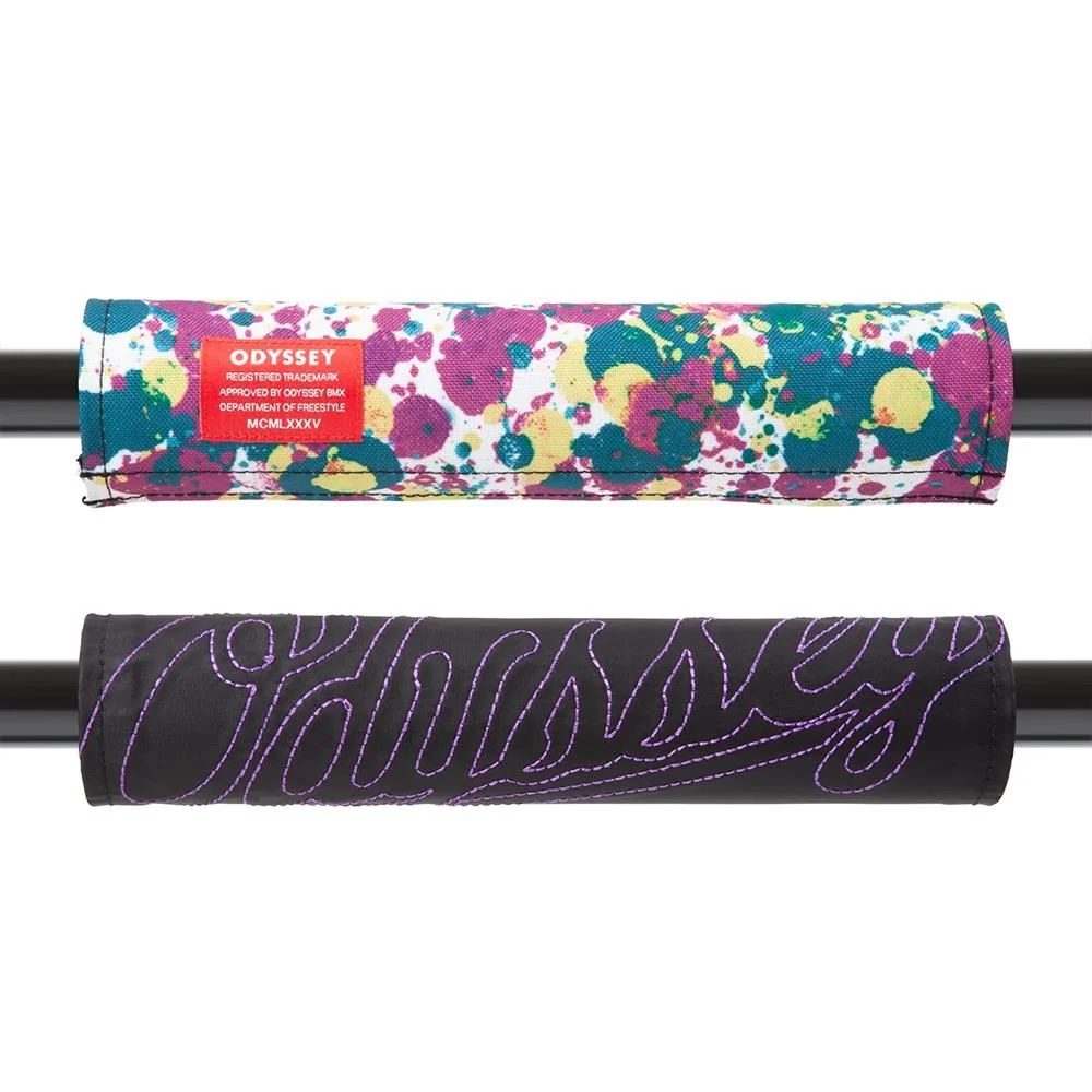 Odyssey Reversible Bar Pad - Big Stitch Purple Splatter