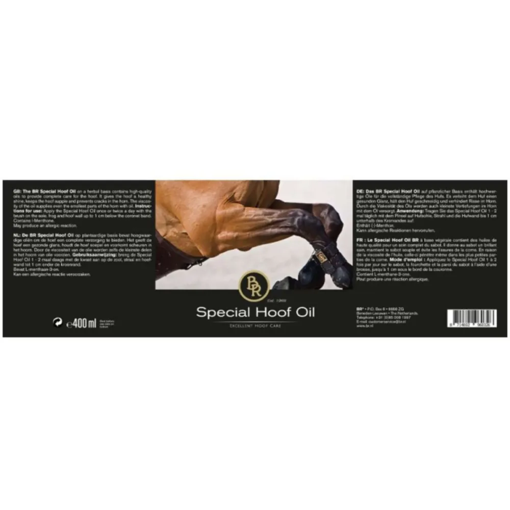 BR Olio per zoccoli con pennello