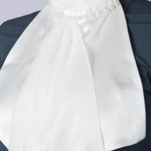 Opal Plastron White Taglia unica