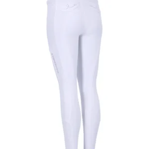 Pantaloni da equitazione Darleen da donna con rinforzi al ginocchio White 32 Regular