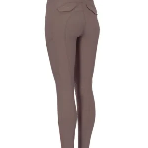 Pantaloni da equitazione Darleen da donna con rinforzi al ginocchio Taupe 46 Regular