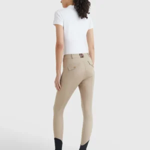 Pantaloni da equitazione da donna Classic con grip integrale Beige M