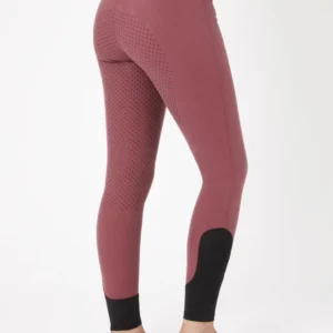 Pantaloni da equitazione vita alta con full grip e cristalli, da donna Hortensia 42