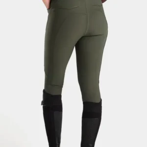 Pantaloni da equitazione X-Perform Iconic da donna con grip al ginocchio Forest Night 36