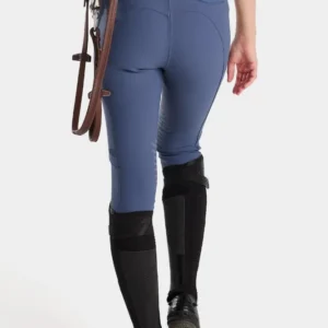 Pantaloni da equitazione X-Perform Iconic da donna con grip al ginocchio Vintage Indigo 34