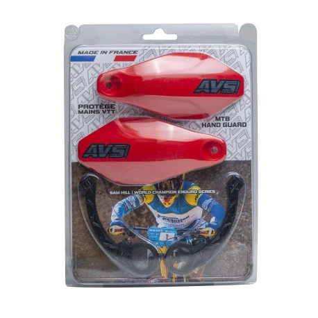 Paramano plastica AVS BASIC Rosso