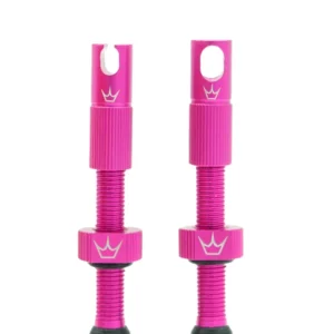 PEATY'S x Chris King MK2 Presta 60 mm Valvole Tubeless (x2) Rosa