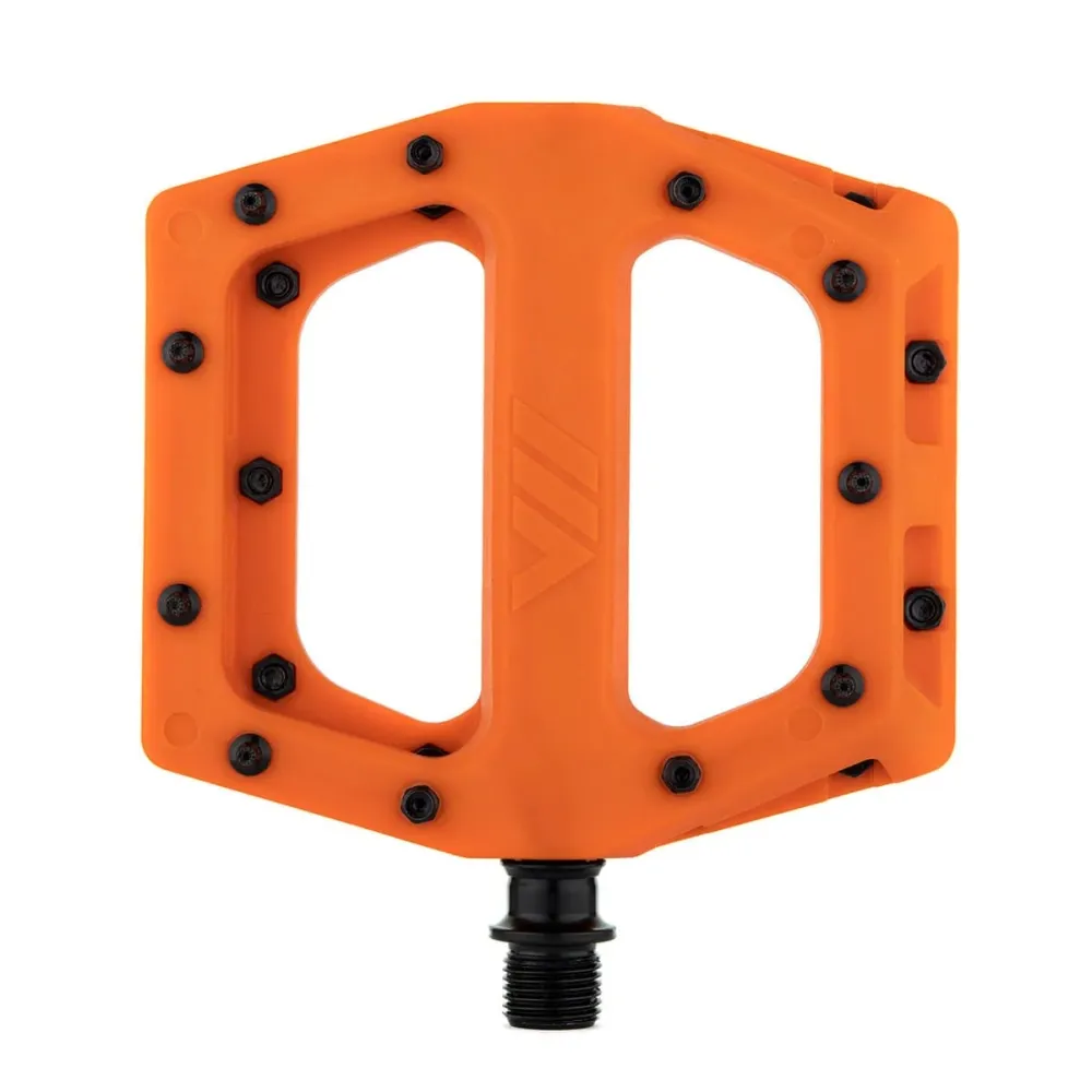 Pedali piatti arancioni DMR V11